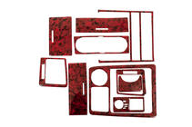 Kia Sorento I BL 2002-2009 Dashboard Trim Kit Version 2 (2003-2007) Aluminum photo 1
