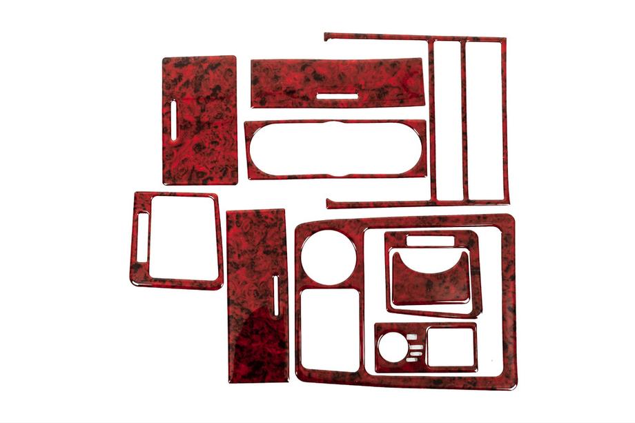 Kia Sorento I BL 2002-2009 Dashboard Trim Kit Version 2 (2003-2007) Aluminum Image
