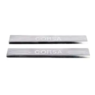 Door Sill Protectors Carmos V2 (2 pcs, Stainless Steel) photo 2