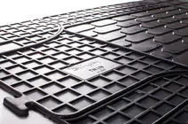Opel Movano 2004-2010 Rear Rubber Floor Mats (2 pcs, Stingray) photo 6