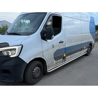 Premium Side Steps (2 pcs, Stainless Steel) Opel Movano 2010-2021 photo 4