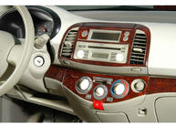 Nissan Micra K12 2003-2010 Dashboard Trim Covers Wood photo 2