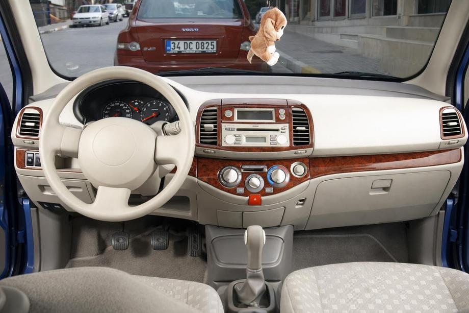 Nissan Micra K12 2003-2010 Dashboard Trim Covers Wood Image
