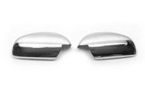 Opel Vectra C 2002-2008 Mirror Covers (2 pcs, Stainless Steel) OmsaLine - Italian Stainless Steel photo 2