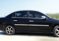 Opel Vectra C 2002-2008 Exterior window trim stainless steel (4 pcs) Carmos - Turkish Stainless Steel photo 3