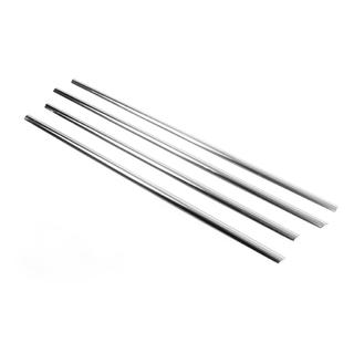 Exterior window trim stainless steel (4 pcs) photo 4