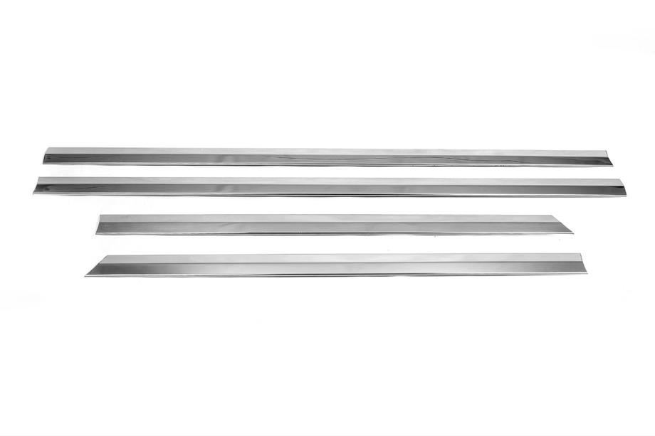 Opel Vectra C 2002-2008 Stainless Steel Door Moulding Covers (4 pcs) OmsaLine - Italian Stainless Steel Photo 2