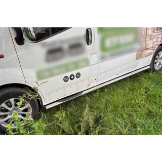 Side Pipes (2 pcs, Stainless Steel) Opel Vivaro 2001–2015 photo 4