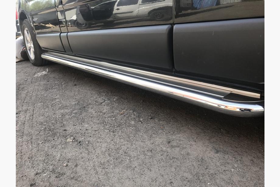 Opel Vivaro 2001–2015 Side Steps Premium (2 pcs, Stainless Steel) Image