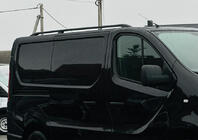 Opel Vivaro 2015-2019 Black Roof Rails photo 1