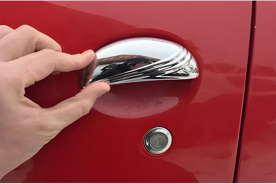 Peugeot 107 2005-2014 Stainless Steel Door Handle Covers Image