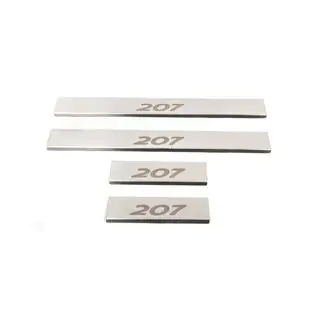 Carmos Door Sill Protectors (4 pcs, Stainless Steel) photo 3