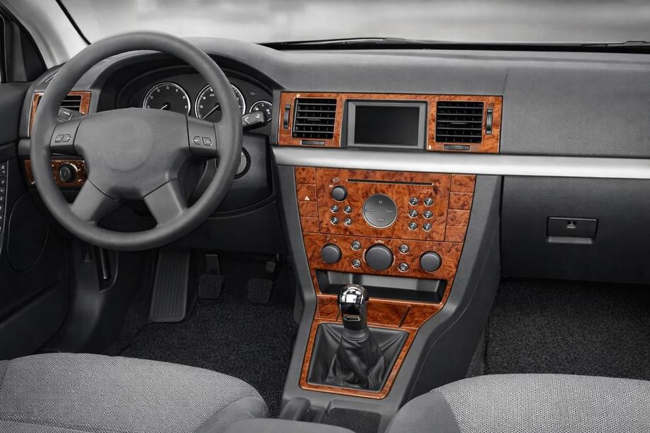 Opel Vectra C 2002-2008 Dashboard Trim Covers Aluminum Image