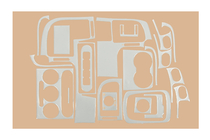 Opel Zafira A 1998-2005 Dashboard Trim Covers photo 5
