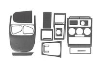 Opel Astra G classic 1998-2012 Dashboard Trim Covers Aluminum photo 7