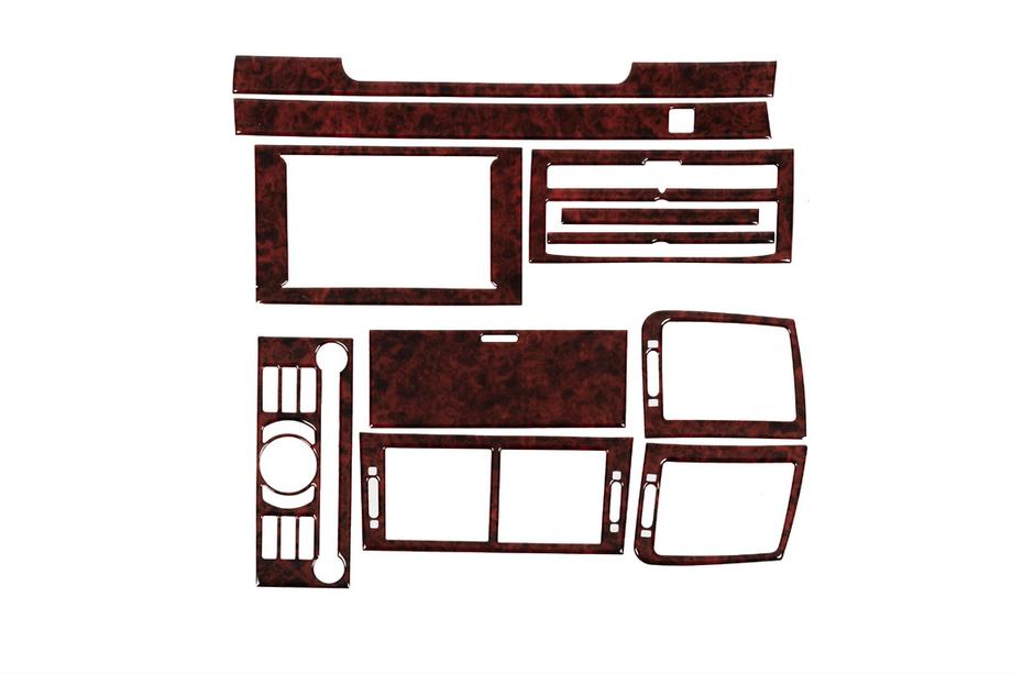 Peugeot 407 2004-2011 Dashboard Trim Covers (Kit-1) Aluminum Image