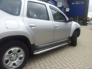Renault Duster 2008–2017 Premium Side Steps (2 pcs, Stainless Steel) photo 1