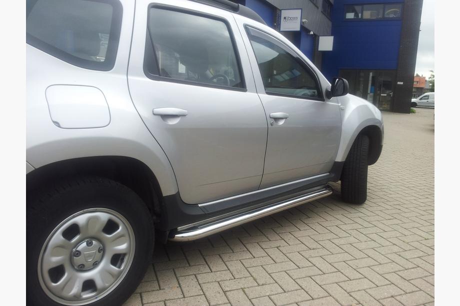 Renault Duster 2008–2017 Premium Side Steps (2 pcs, Stainless Steel) Image