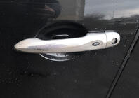 Renault Fluence 2009-2016 Chrome Door Handle Covers (4 pcs, Stainless Steel) Without Chip, Carmos - Turkish Steel photo 3