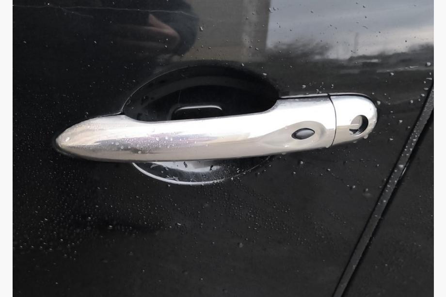 Renault Fluence 2009-2016 Chrome Door Handle Covers (4 pcs, Stainless Steel) Without Chip, OmsaLine - Italian Stainless Steel Photo 3