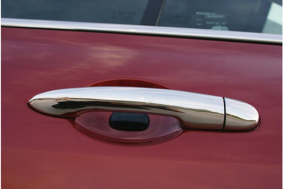 Renault Koleos 2008-2016 Chrome Door Handle Covers (Stainless Steel) 4 pcs, Carmos - Turkish Steel Image