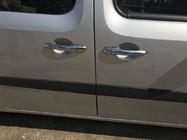 Renault Kangoo 2008–2020 Stainless Steel Door Handle Covers 3 pcs, Carmos - Turkish Steel photo 6