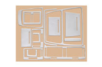 Skoda Octavia II A5 2006-2010 Interior Trim Covers Aluminum photo 6
