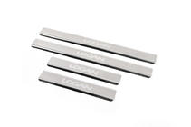 Renault Logan I 2008-2013 Door Sill Covers Nataniko (4 pcs, Stainless Steel) Premium - 3M Tape, 0.8mm photo 3