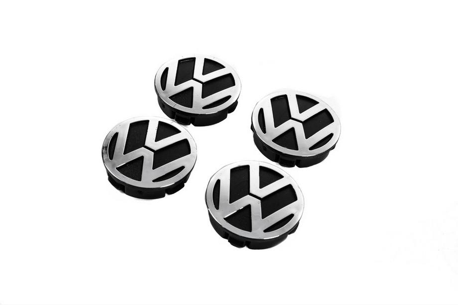 Volkswagen Wheel center caps 59/55mm vw60tur (4 pcs) Image