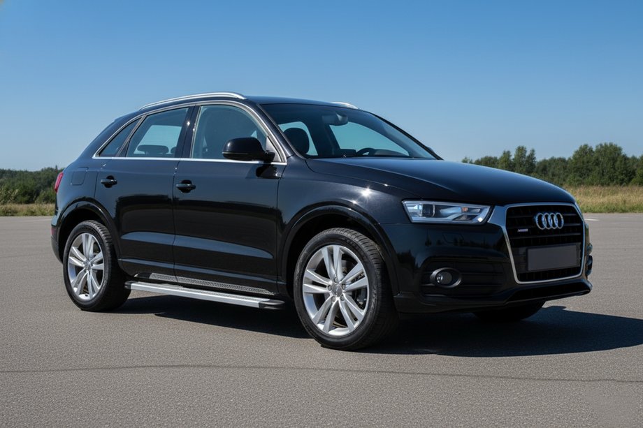 Audi Q3 2011-2019 Side Steps Maya V2 (2 pcs, Aluminum) Image