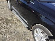 Audi Q7 2015–2026 Side Steps Maya V2 (2 pcs, Aluminum) photo 2