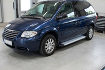 Chrysler Voyager 2001-2007 Side Steps Maya V2 (2 pcs, Aluminum) photo 1