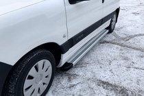Citroen Berlingo 1996-2008 Side Steps Maya V2 (2 pcs, Aluminum) photo 1