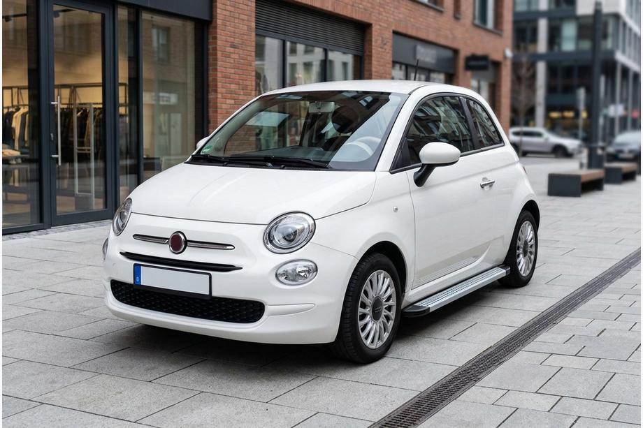 Fiat 500/500L 2013-2022 Side Steps Maya V2 (2 pcs, Aluminum) Image