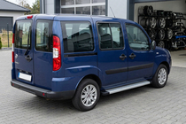 Fiat Doblo I 2005-2010 Side Steps Maya V2 (2 pcs, Aluminum) photo 1