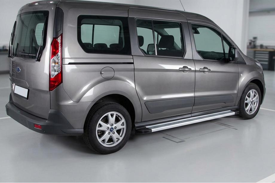 Ford Connect 2014-2021 Side Steps Maya V2 (2 pcs, Aluminum) Image