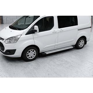 Side Steps Maya V2 (2 pcs, Aluminum) Ford Custom 2013-2022 photo 1