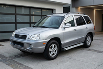 Hyundai Santa Fe 1 2000-2006 Side Steps Maya V2 (2 pcs, Aluminum) photo 1