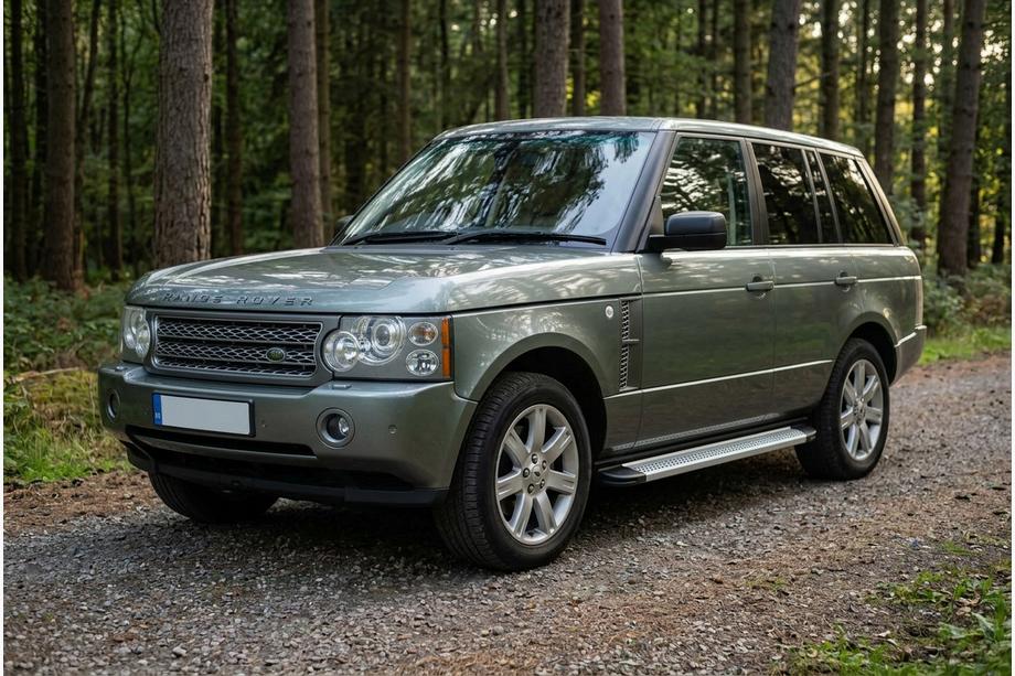 Range Rover III L322 2002-2012 Side Steps Maya V2 (2 pcs, Aluminum) Image