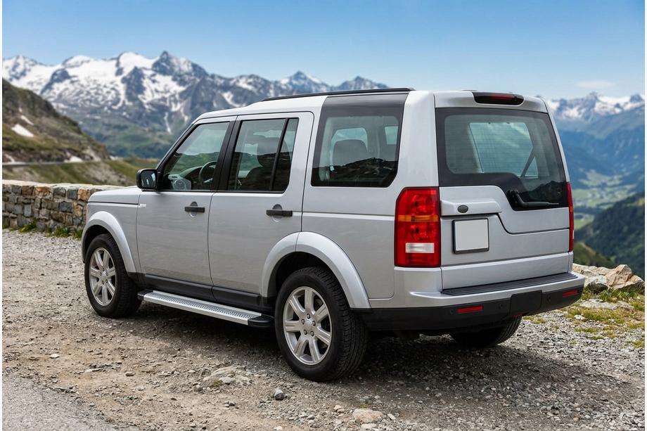 Land Rover Discovery III 2004–2009 Side Steps Maya V2 (2 pcs, Aluminum) Image