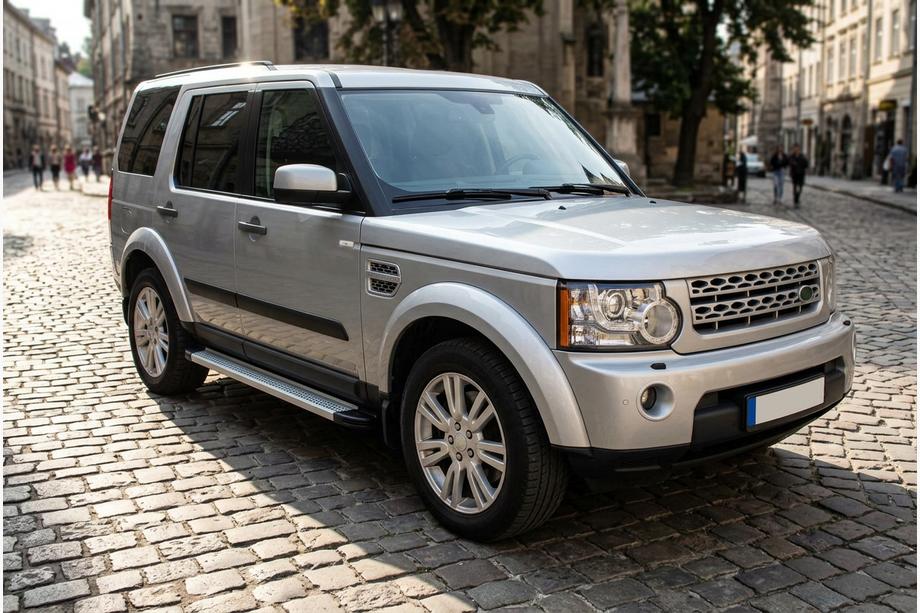 Land Rover Discovery IV 2009-2017 Side Steps Maya V2 (2 pcs, Aluminum) Image