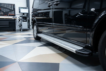 Mercedes Vito W639 2004-2014 Side Steps Maya V2 (2 pcs, Aluminum) Short and Medium photo 1