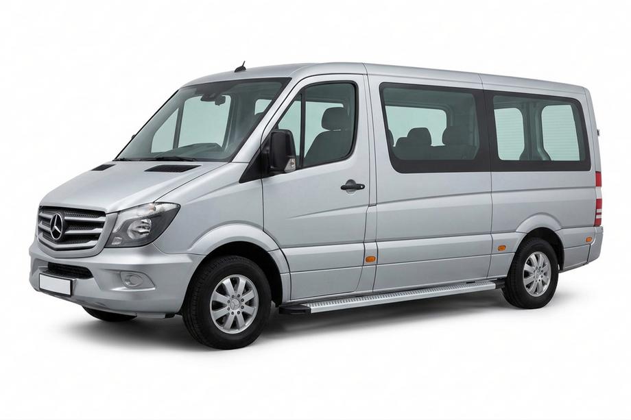Mercedes Sprinter W906 2006–2018 Side Steps Maya V2 (2 pcs, Aluminum) Image