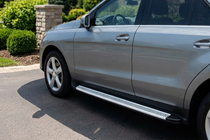Mercedes GLE/ML class W166 2011-2018 Side Steps Maya V2 (2 pcs, Aluminum) photo 1