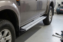 Mazda BT-50 2007-2012 Side Steps Maya V2 (2 pcs, Aluminum) photo 1