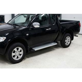 Side Steps Maya V2 (2 pcs, Aluminum) Mitsubishi L200 2006-2015 photo 1