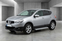 Nissan Qashqai 2010-2014 Side Steps Maya V2 (2 pcs, Aluminum) photo 1