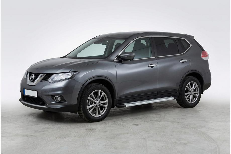 Nissan X-trail T32/Rogue 2014-2021 Side Steps Maya V2 (2 pcs, Aluminum) Image