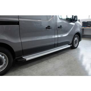 Side Steps Maya V2 (2 pcs, Aluminum) Opel Vivaro 2001–2015 photo 1