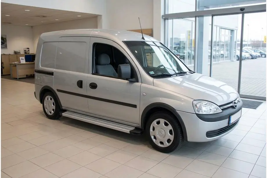 Opel Combo 2002–2012 Side Steps Maya V2 (2 pcs, Aluminum) Image